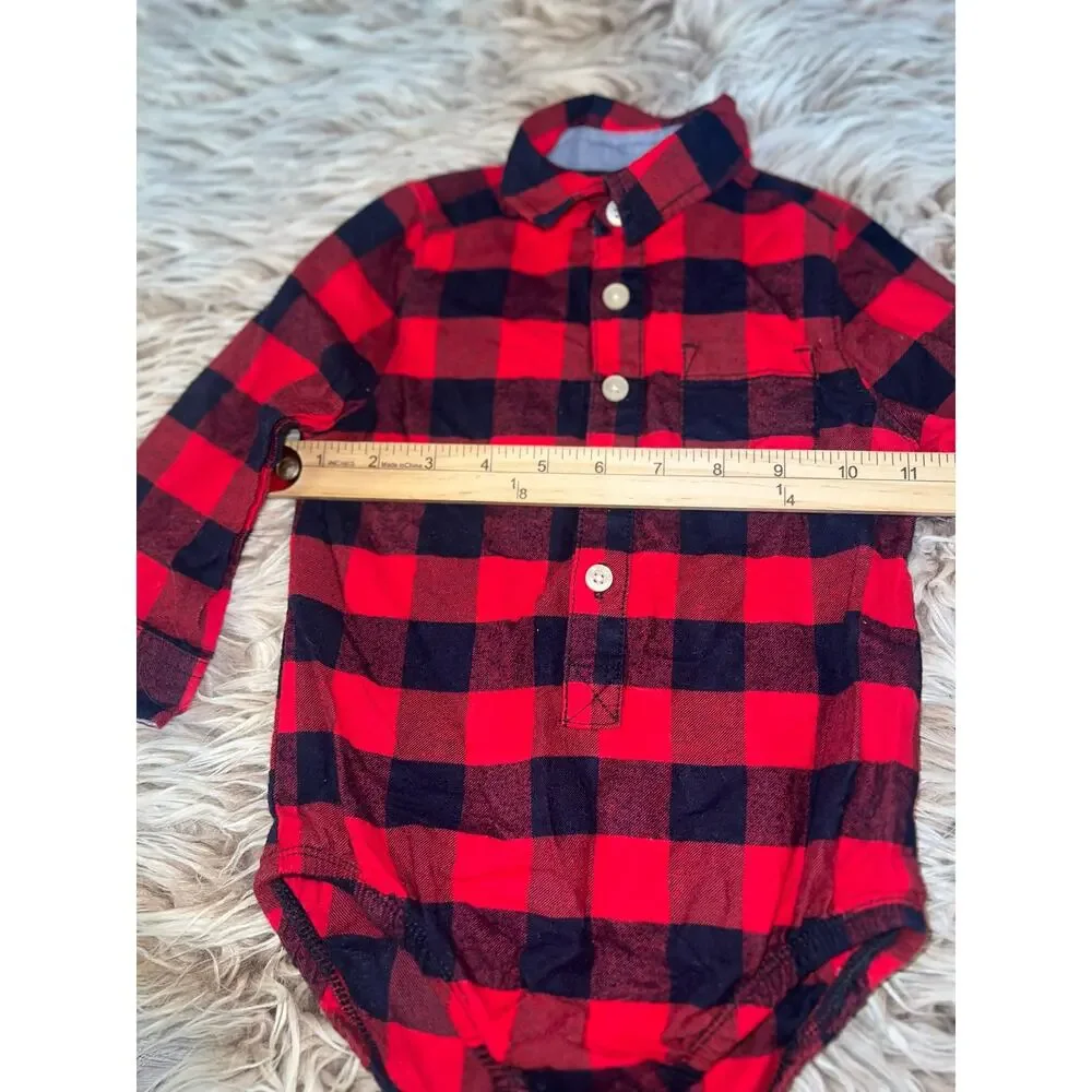 Oshkosh Bgosh Flannel Onnies